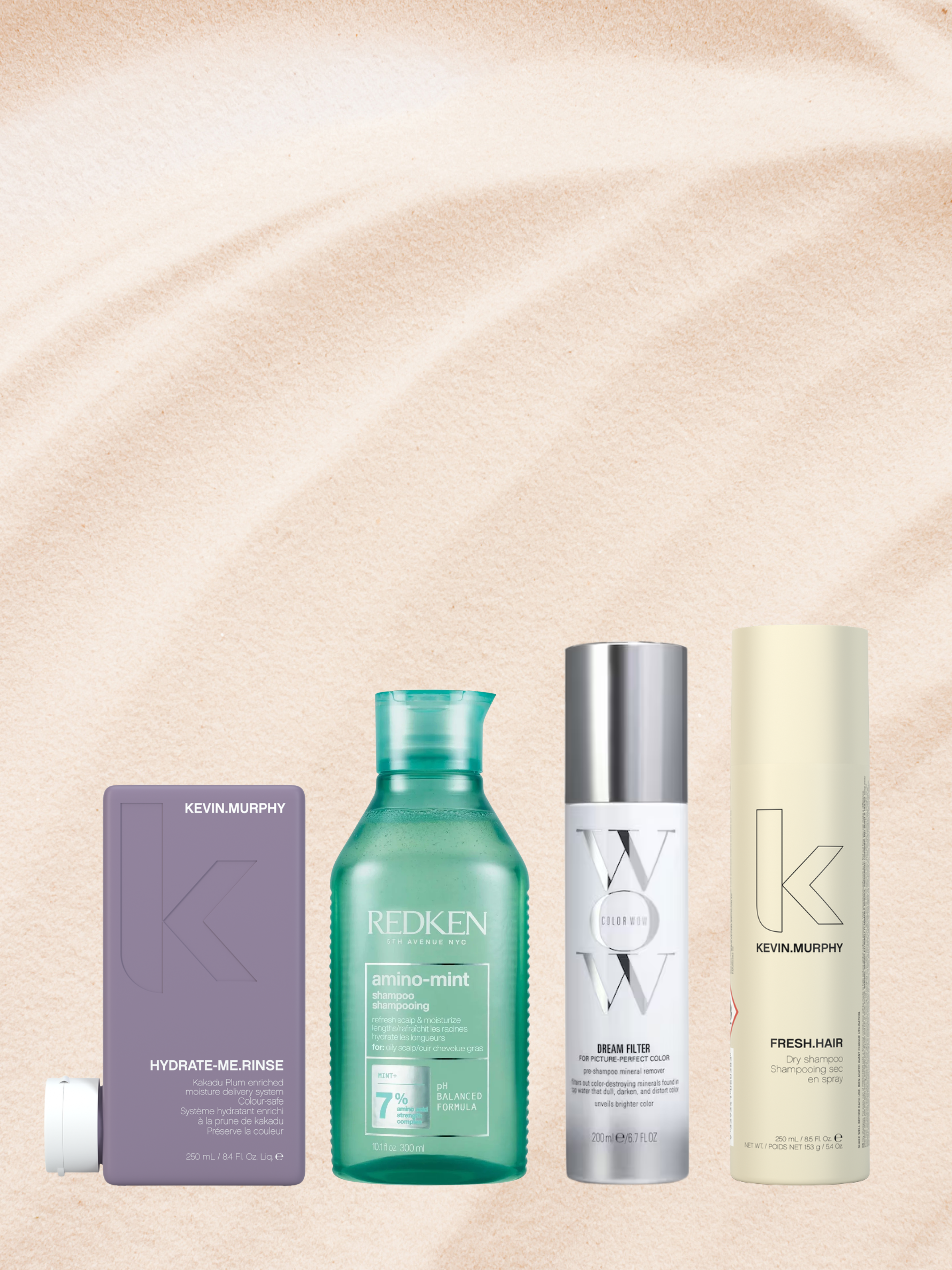 Routine cheveux gras