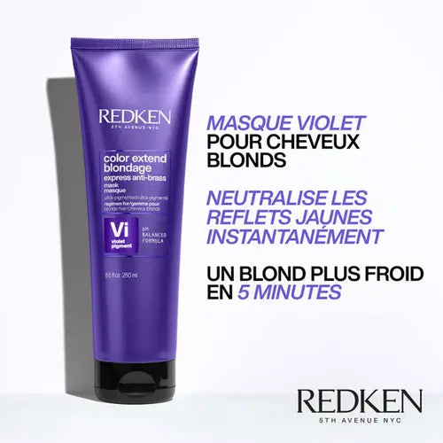 Masque neutralisant Color Extend Blondage Redken 250 ml