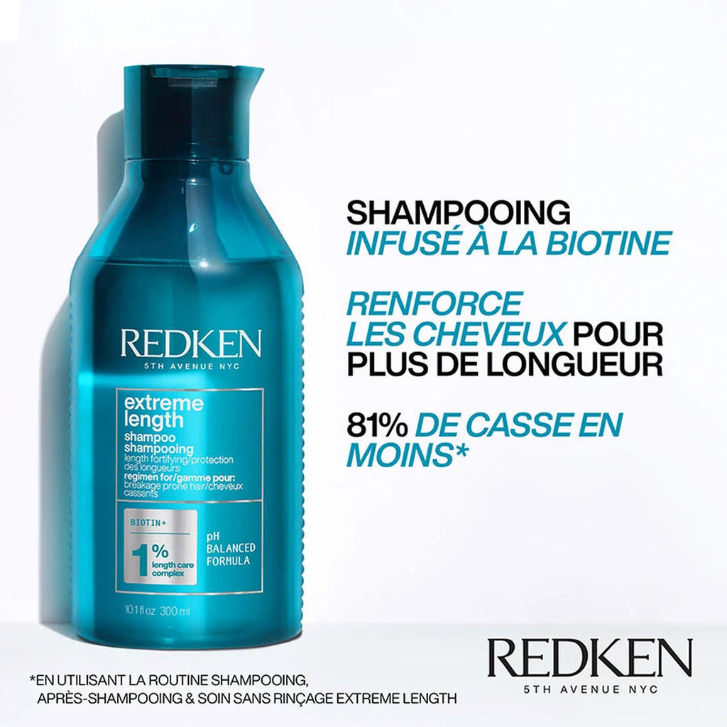 Shampoing fortifiant Extreme Length Redken 300 ml