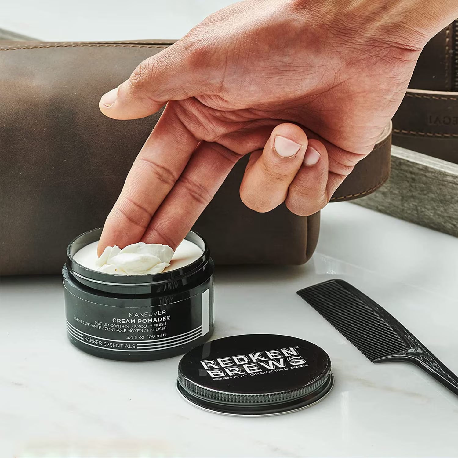 Pommade en crème Maneuver Redken Brews 100 ml
