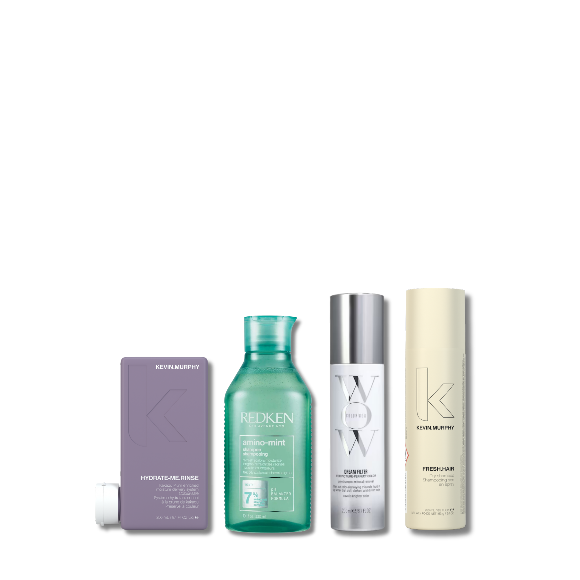 Routine cheveux gras - Cuir chevelu purifié & longueurs hydratées