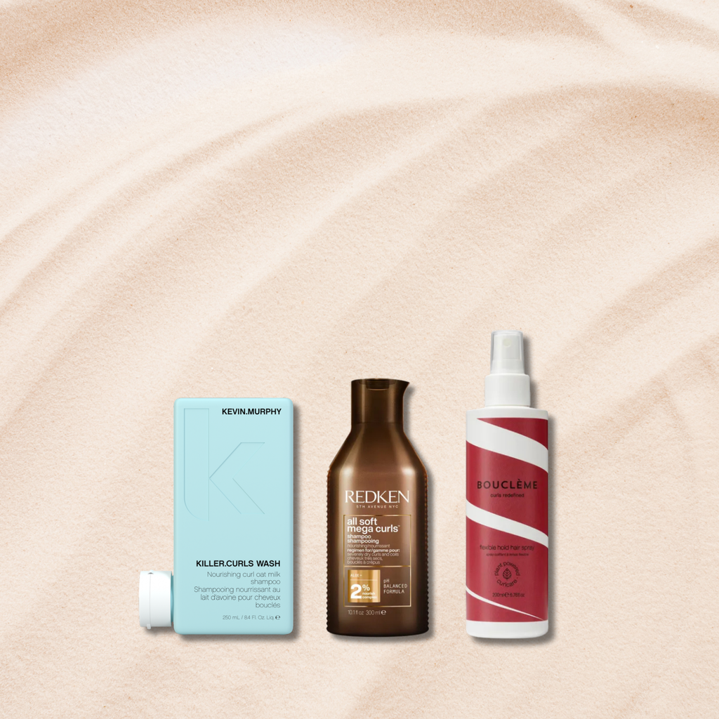 Routine cheveux bouclés - Hydratation, définition & contrôle des frisottis