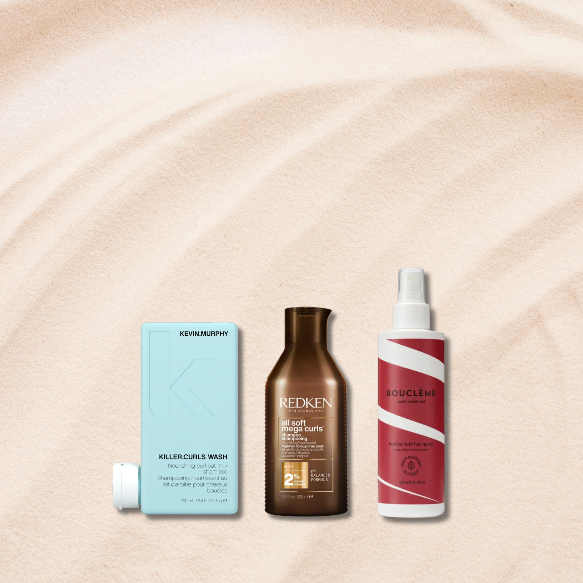 Routine cheveux bouclés - Hydratation, définition & contrôle des frisottis