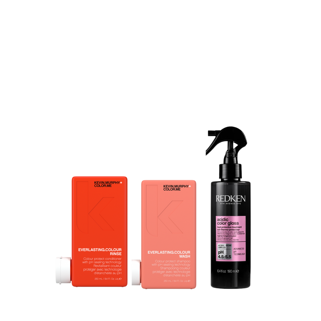 Routine cheveux colorés - Éclat, protection & brillance