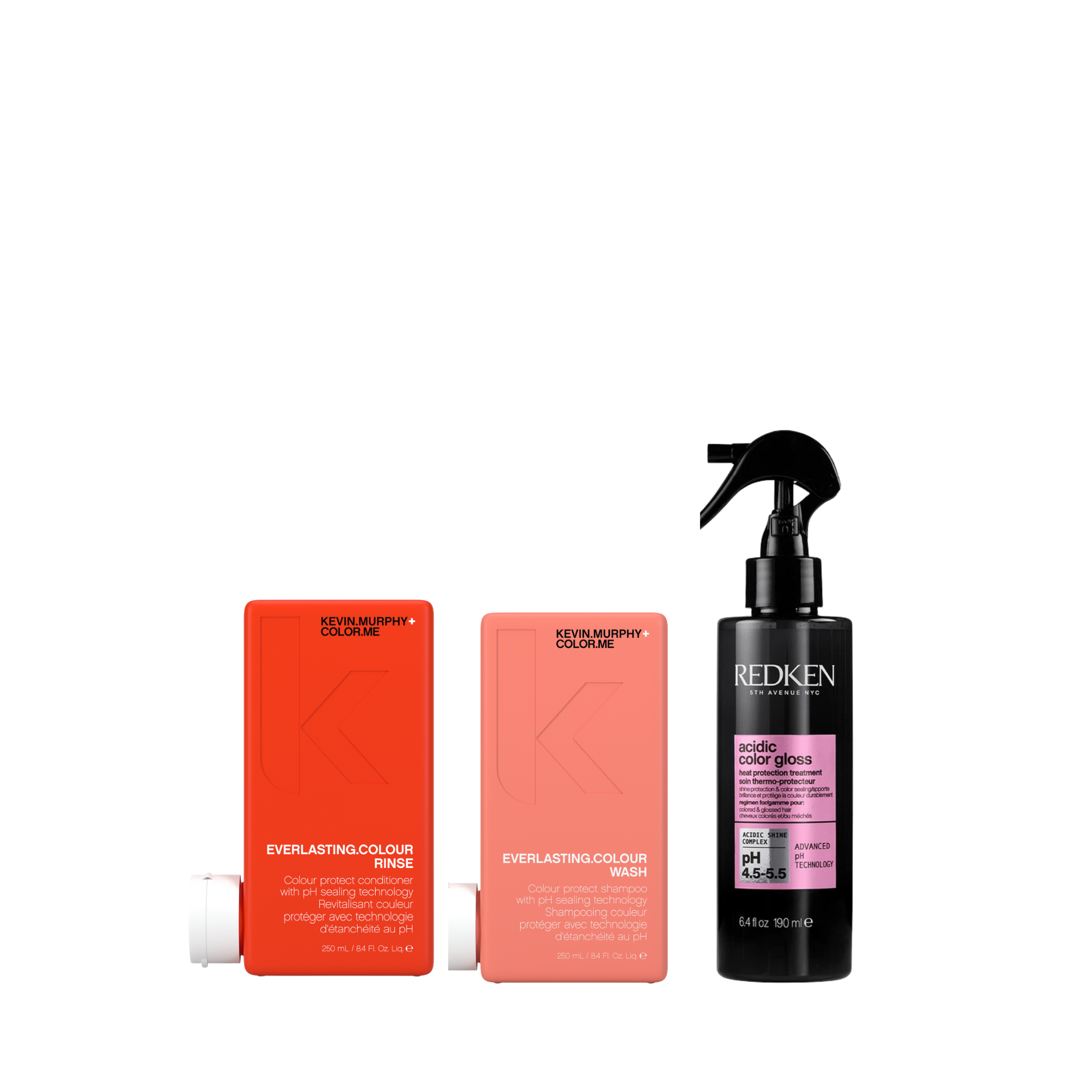 Routine cheveux colorés - Éclat, protection & brillance