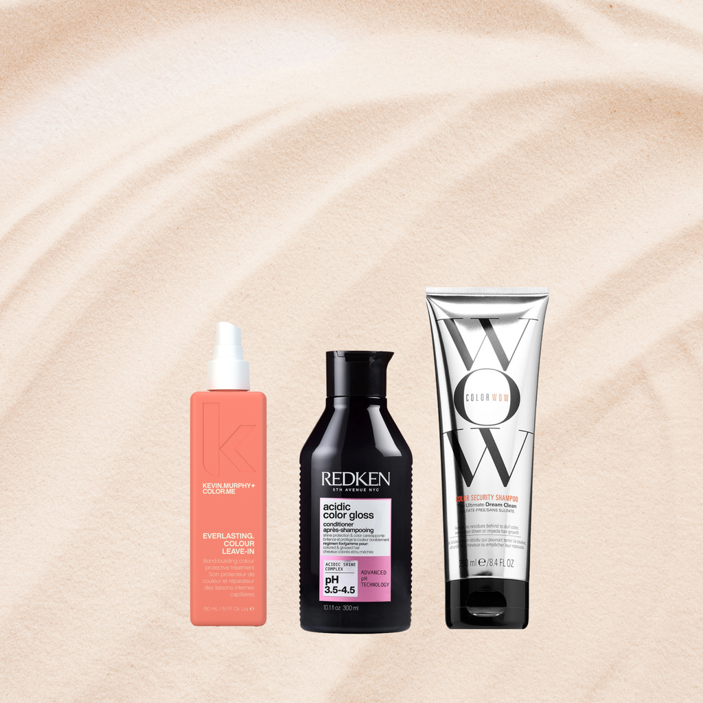 Routine cheveux colorés - Protection couleur & brillance longue durée