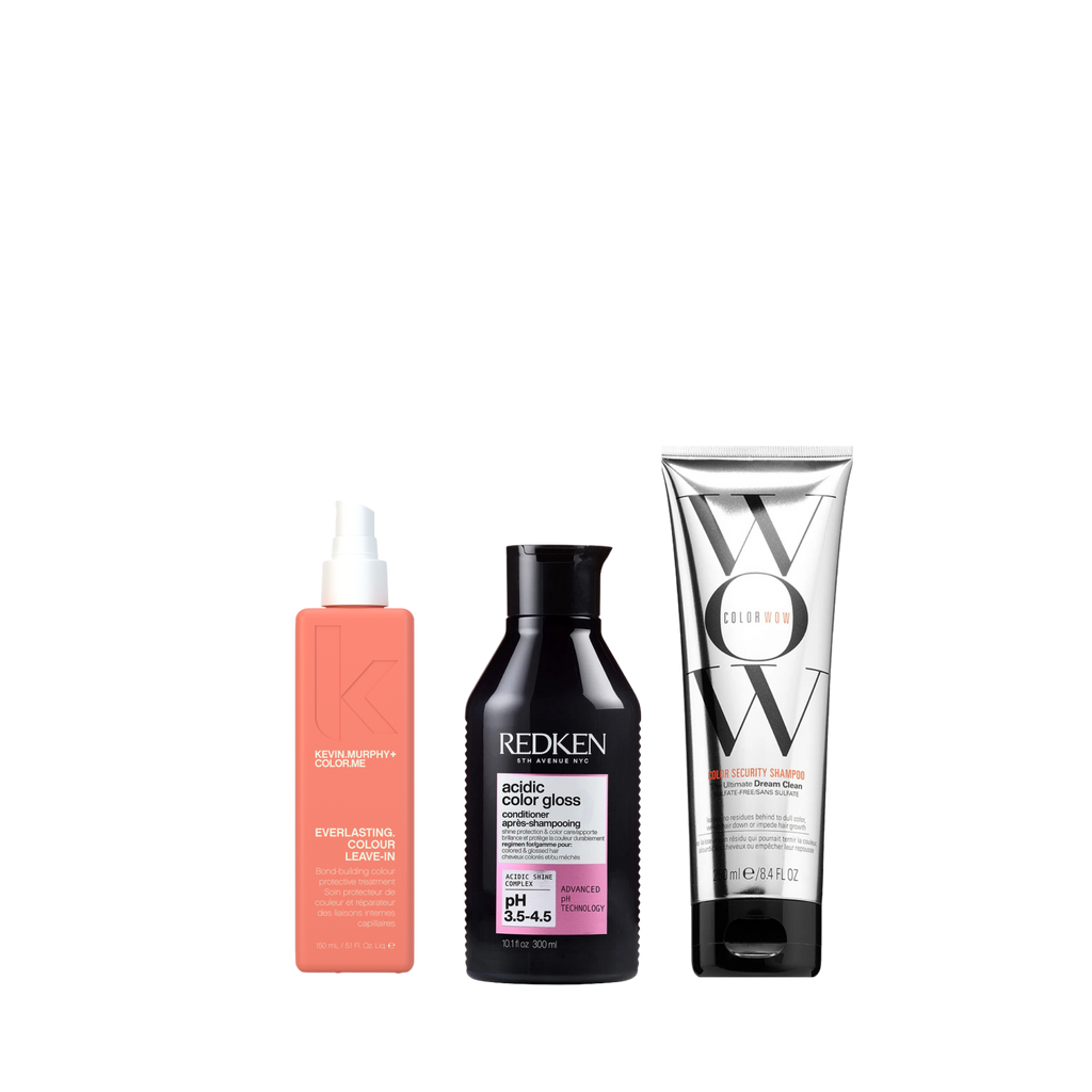 Routine cheveux colorés - Protection couleur & brillance longue durée