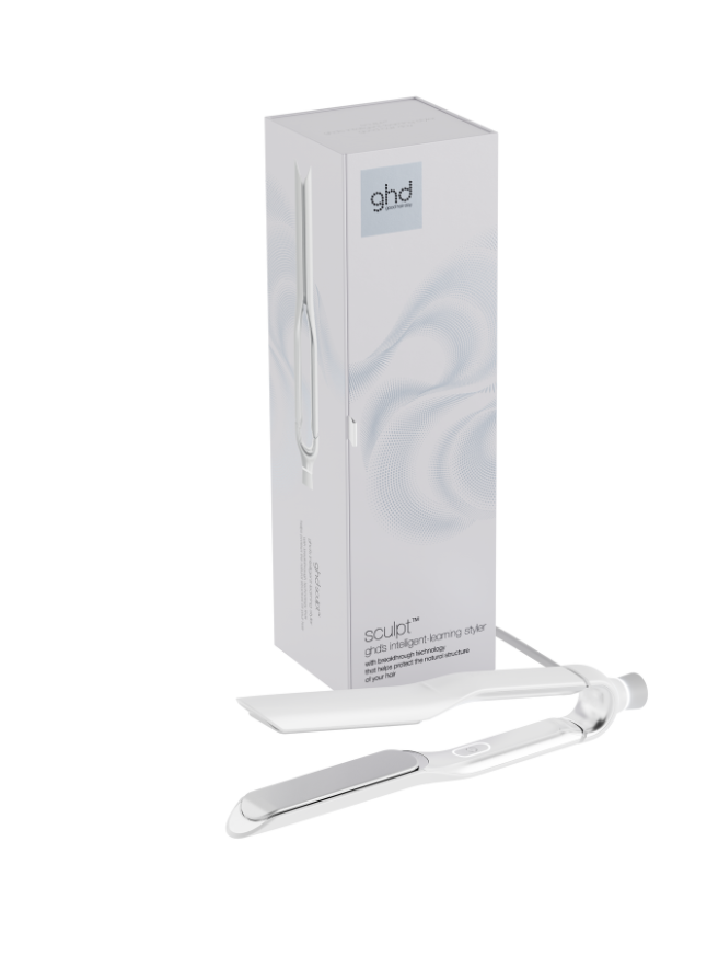 Lisseur GHD Sculpt Blanc - Le styler intelligent nouvelle génération