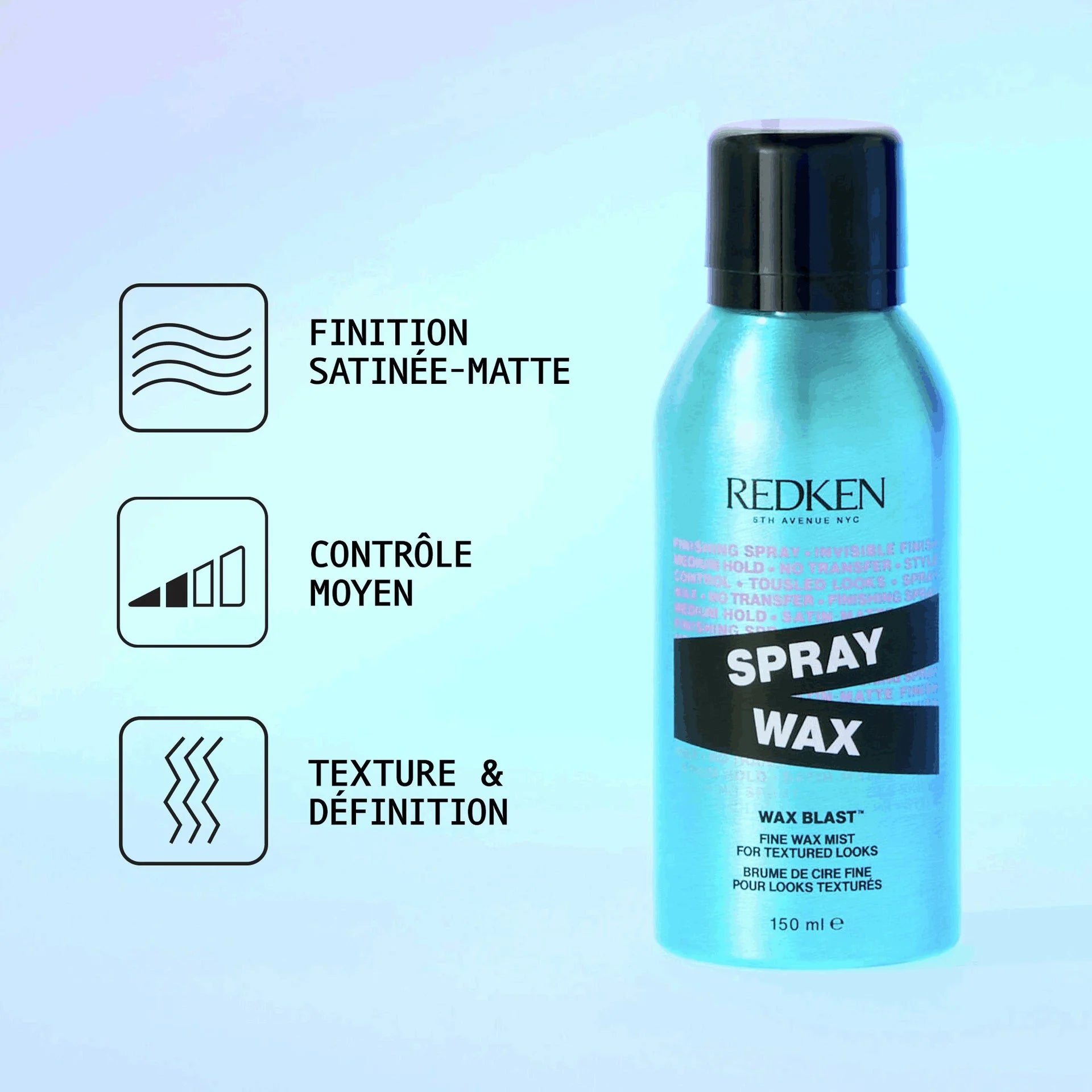 Spray cire Wax Spray Redken 150 ml